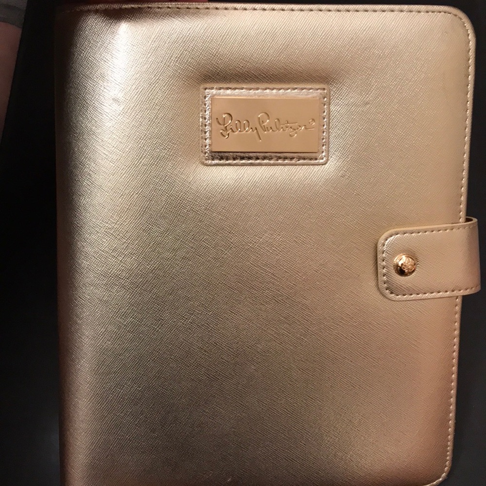 Lilly Pulitzer agenda folio Only used a few times